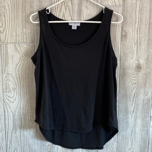 Cotton On Large Black Tank Top Lightweight - Picture 1 of 5